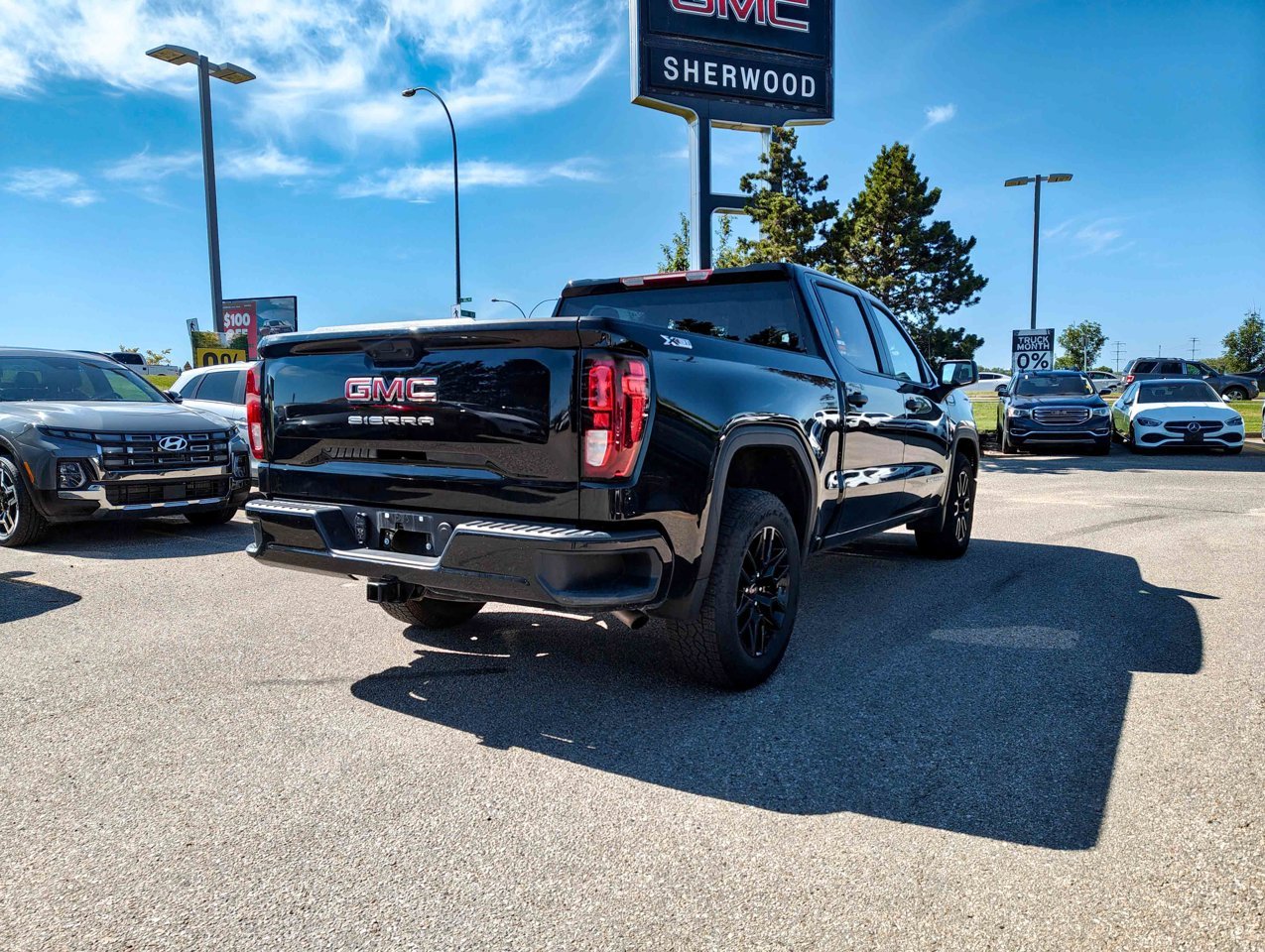 2024 GMC Sierra 1500 4WD Crew Cab 147 Pro Black Sherwood Park - photo #5