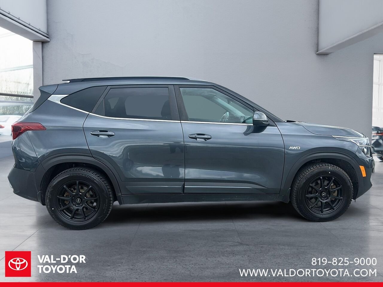 Kia Seltos EX Traction Intégrale 2021 Gris Val-d'Or - photo #4