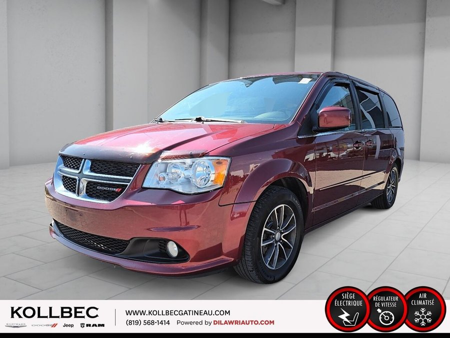2017 DODGE GRAND CARAVAN *** UN PROPRIO + CLEAN CARFAX *** Red