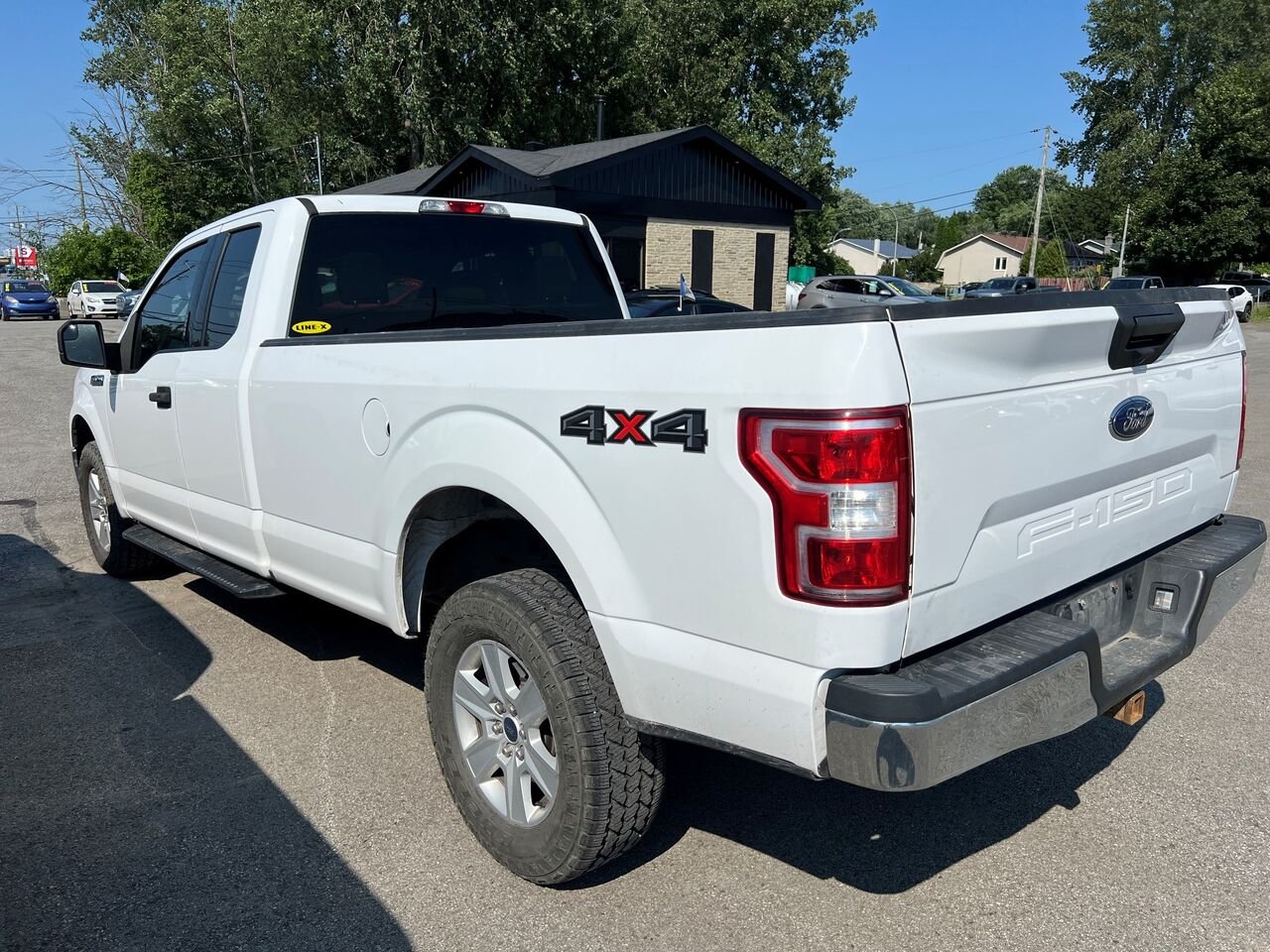 Ford F-150 XLT cabine double 4RM caisse de 8 pi 2019 Blanc Châteauguay - photo #1