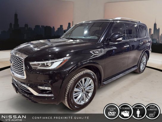 INFINITI QX80 LUXE 8 places 2024 Noir