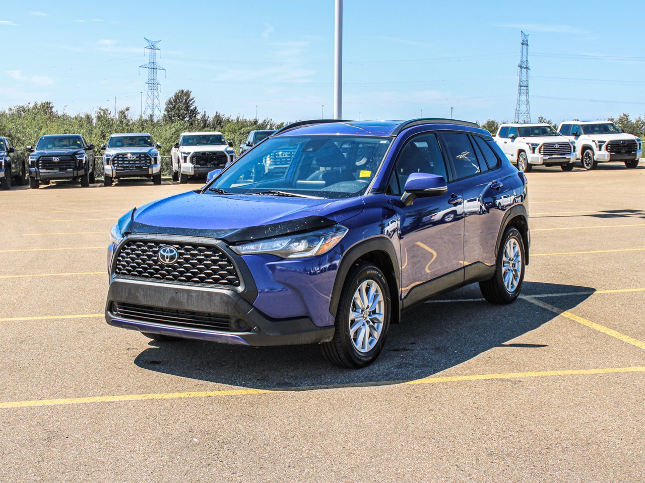 2022 Toyota Corolla Cross LE AWD Blue Sherwood Park - photo #3