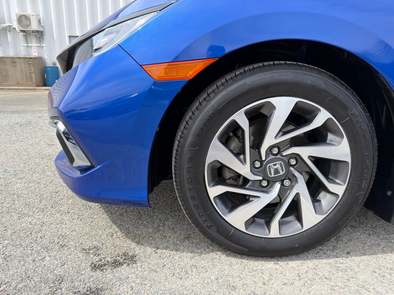 Honda Civic 2020 Bleu Thetford Mines - photo #7