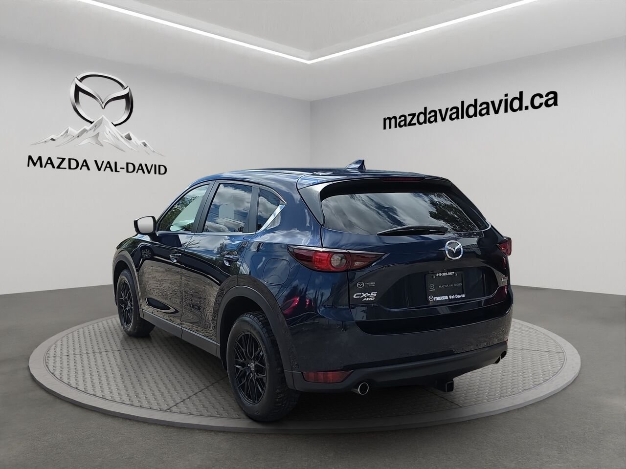 2019 Mazda CX-5 GS Auto AWD, Sièges en cuir, Toit ouvrant, Navigation Blue Val-David - photo #19