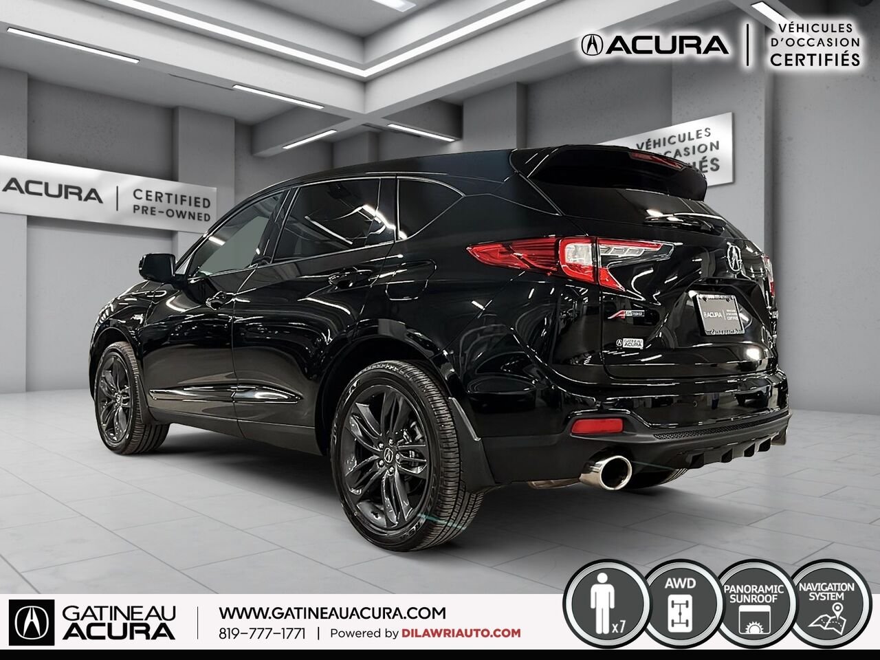Acura RDX A-Spec SH-AWD 2023 Noir Gatineau - photo #17