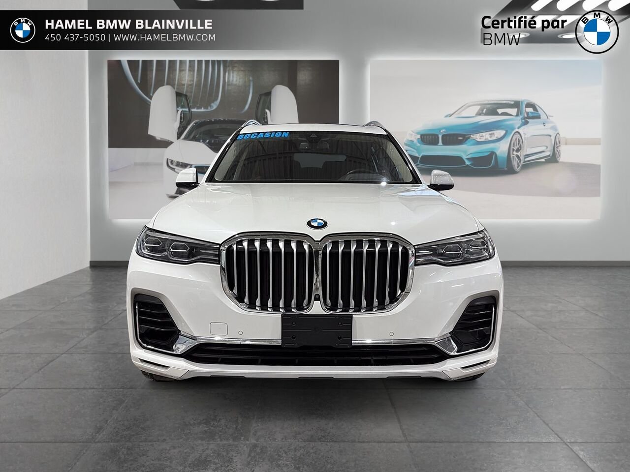 BMW X7 xDrive40i véhicule d'activités sportives 2022 Blanc Blainville - photo #1