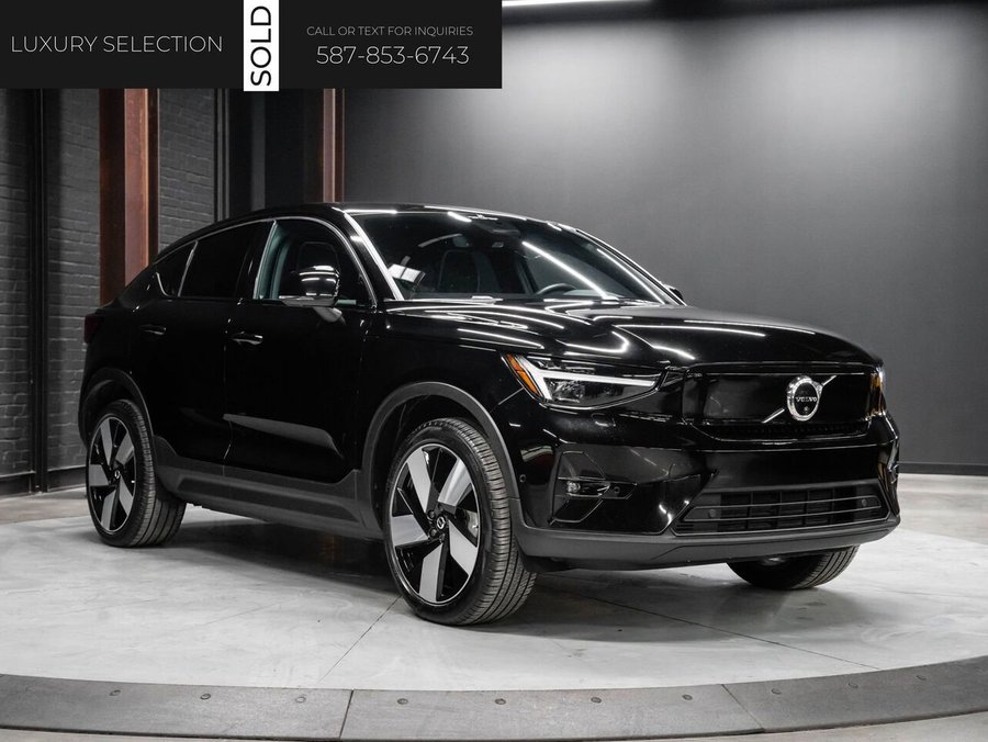2022 Volvo C40 Recharge Pure Electric 2022 Black