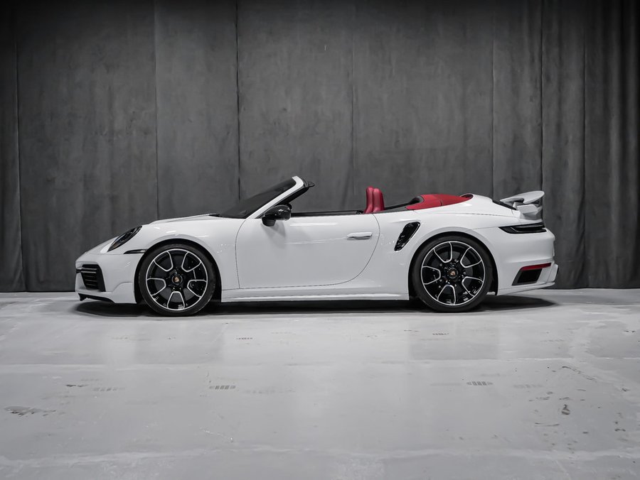 2021 Porsche 911 TURBO S White
