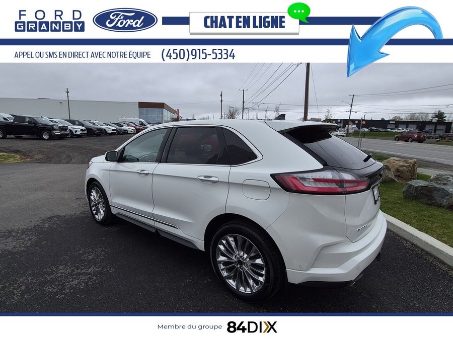 Ford Edge Titanium TI 2020 Blanc