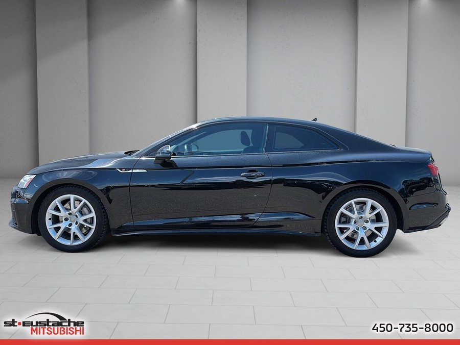 2021 Audi A5 coupé Technik 2.0 TFSI quattro-cuir-toit panoramique-sièges électrique chauffants Black