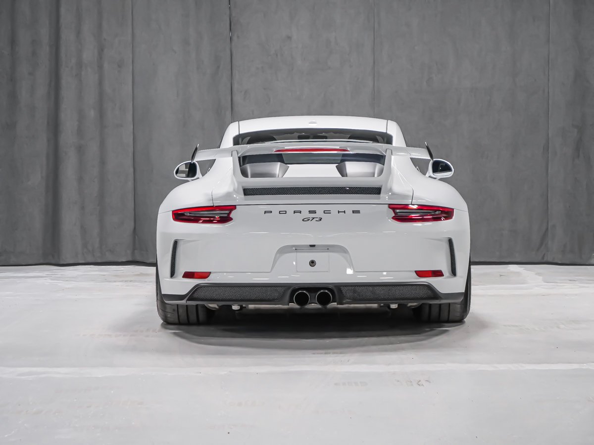 2018 Porsche 911 GT3 White Montreal - photo #7