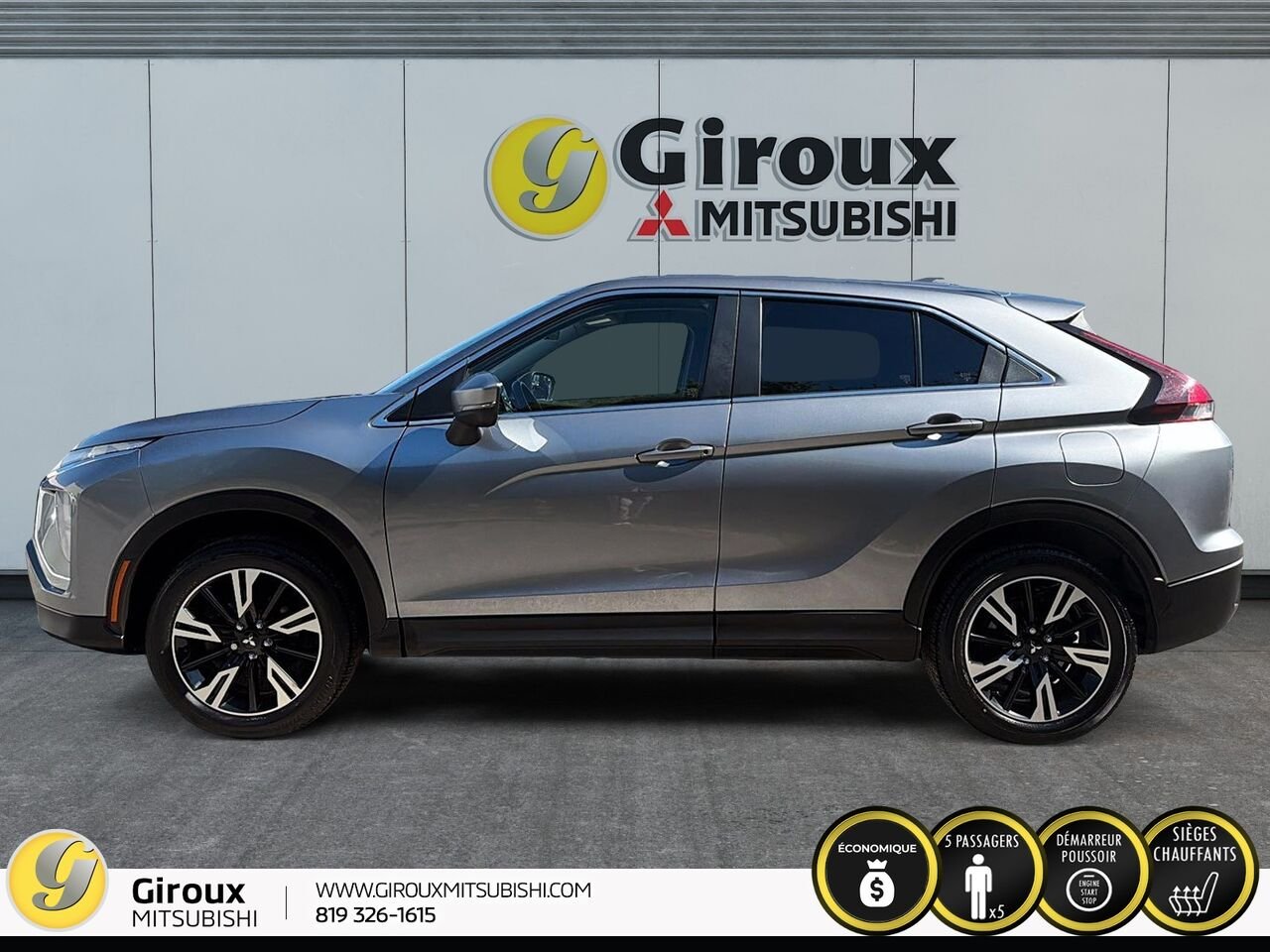 MITSUBISHI ECLIPSE CROSS 2023 Gris Sainte-Agathe-des-Monts - photo #4