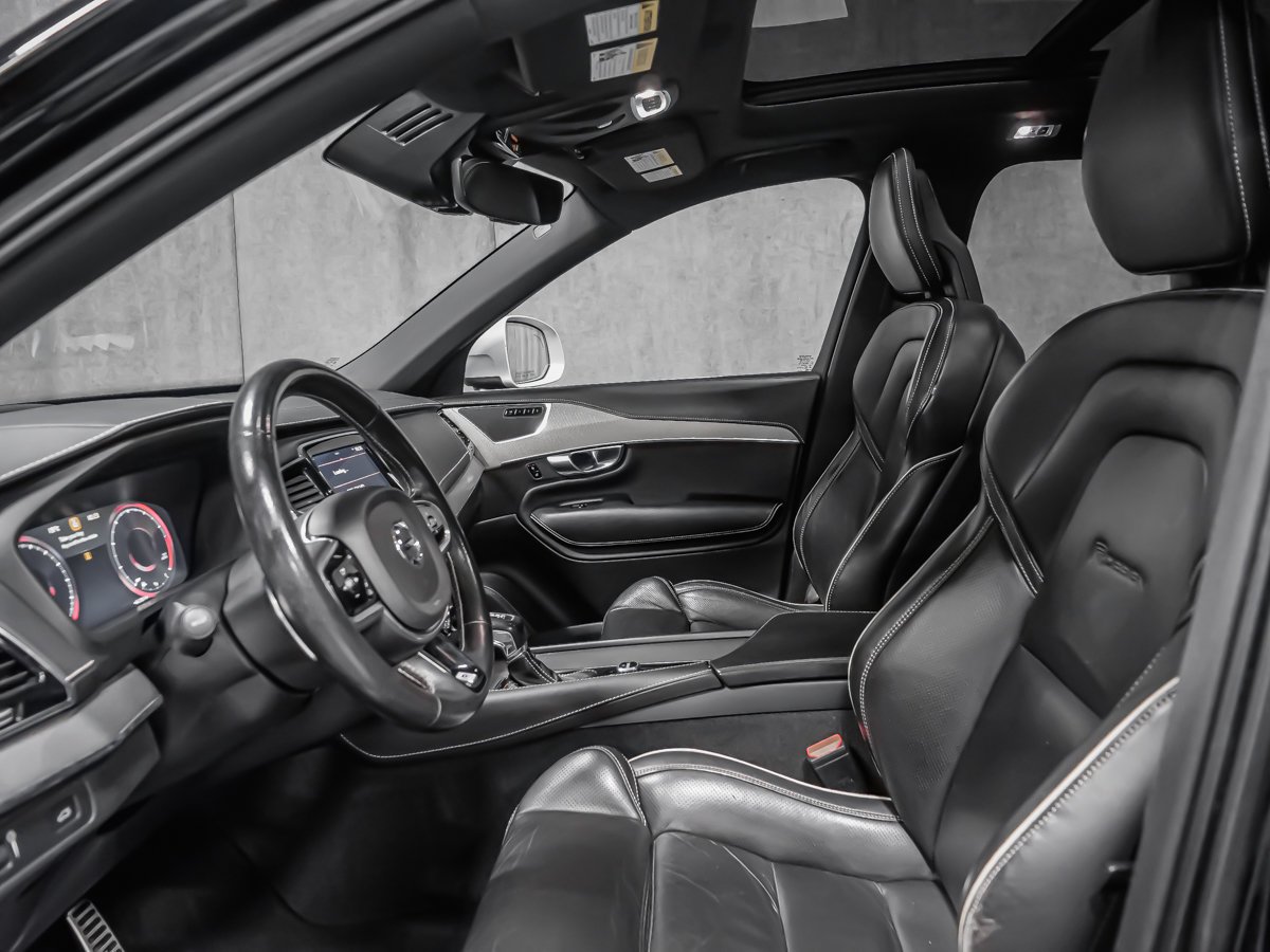 Volvo XC90 T6 R-DESIGN CONVENIENCE AFFICH. TÊTE HAUTE POLESTAR OPTIMISATION 2017 Noir Montréal - photo #11