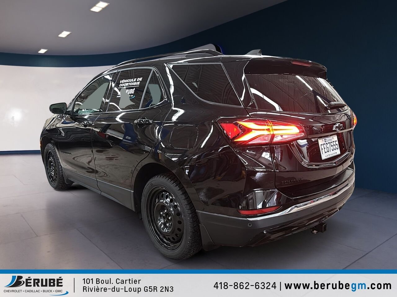 CHEVROLET EQUINOX RS AWD RS 4 portes TI 2023 Noir Rivière-du-Loup - photo #3