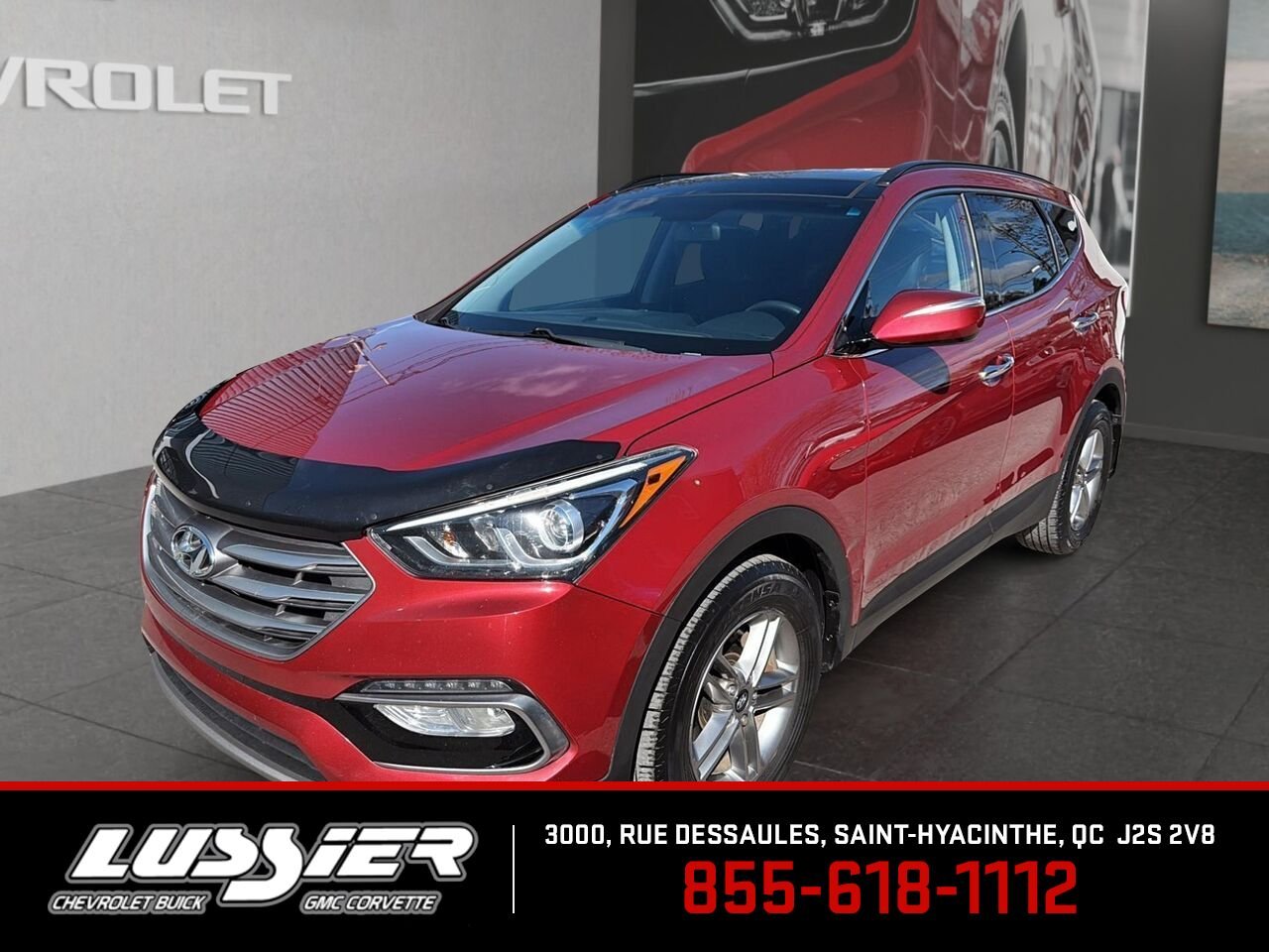 2017 HYUNDAI SANTA FE SPORT PREMIUM Red Saint-Hyacinthe - photo #0