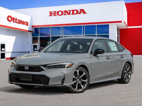 Honda Civic hybride berline 2026 2026 Gris urbain nacré