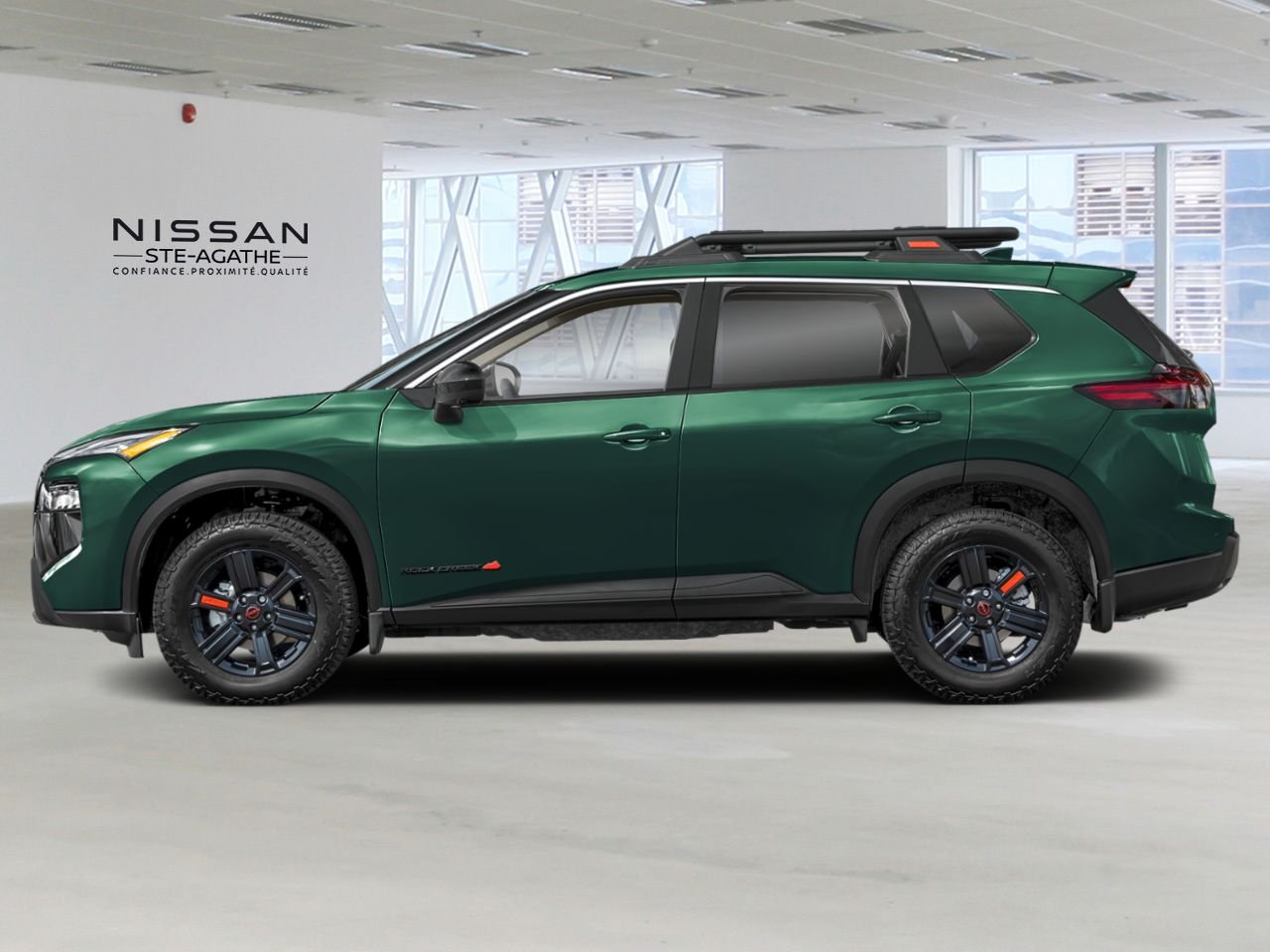 2026 Nissan Rogue Obsidian Green Pearl Ste-Agathe des Monts - photo #2