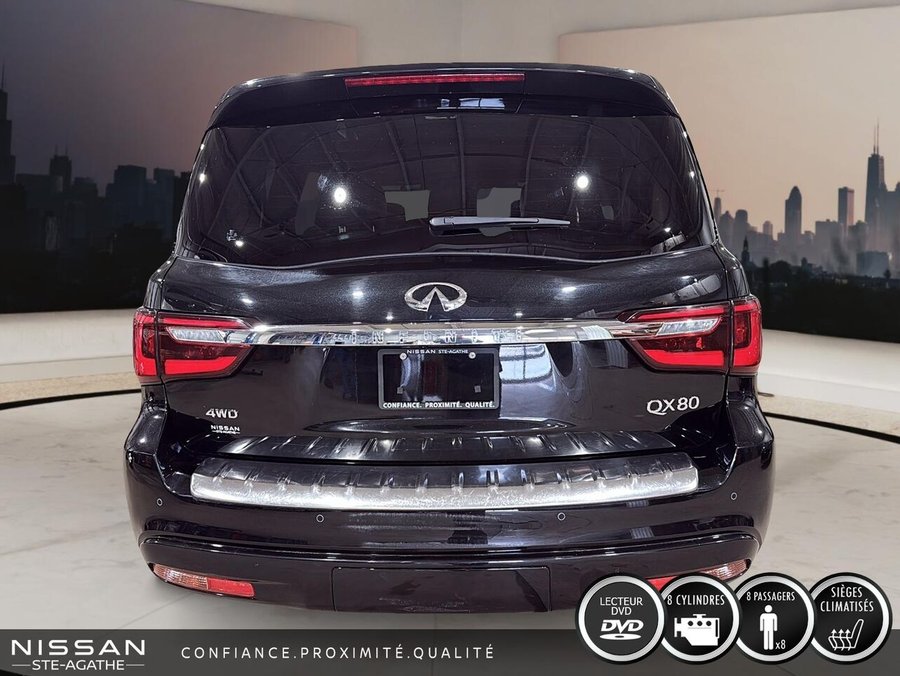 INFINITI QX80 LUXE 8 places 2024 Noir
