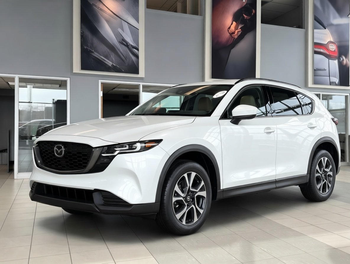 MAZDA CX-5 2026 Blanc rhodium métallisé Notre-Dame-des-Prairies - photo #0
