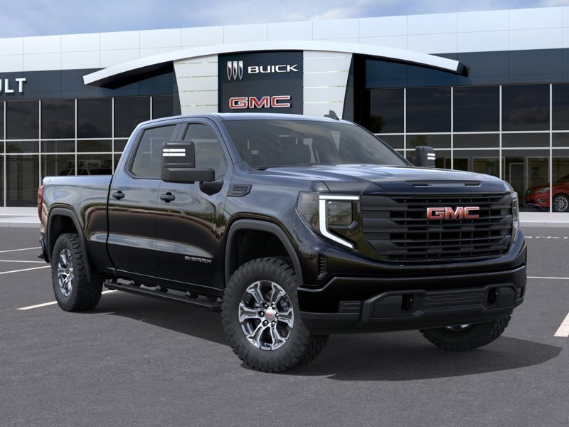 GMC Sierra 1500 Pro cabine multiplace 4RM 157 po 2026 NOIR ONYX Sherbrooke - photo #6