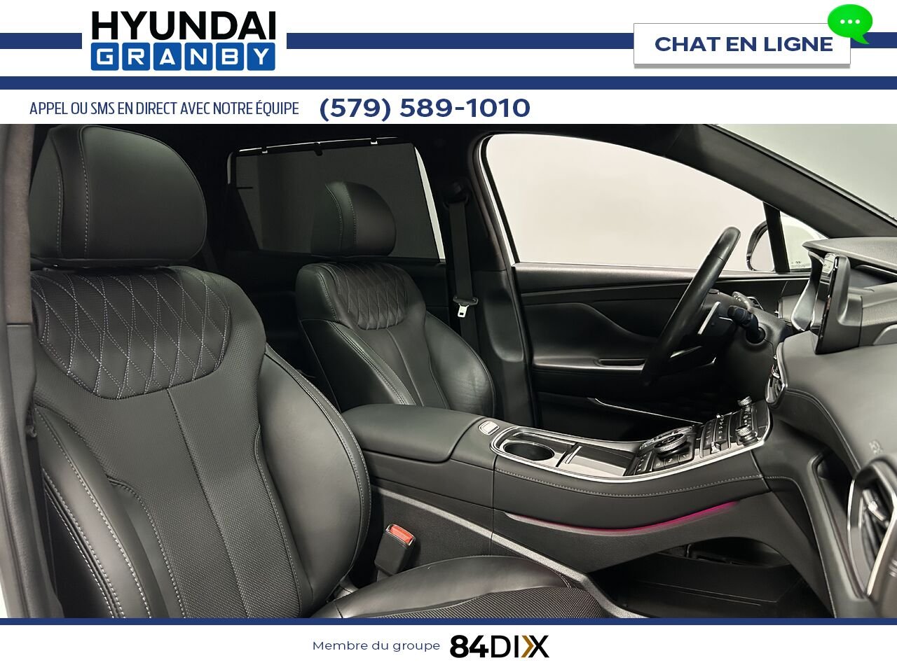 Hyundai Santa Fe 2022 Blanc Granby - photo #26