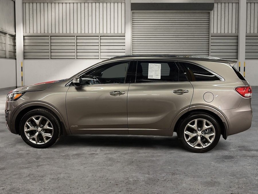 Kia SORENTO SX TURBO + GARANTIE DISPONIBLE 1-2-3 CHANCES AU CREDIT + TOIT OUVRANT 2016 Gris