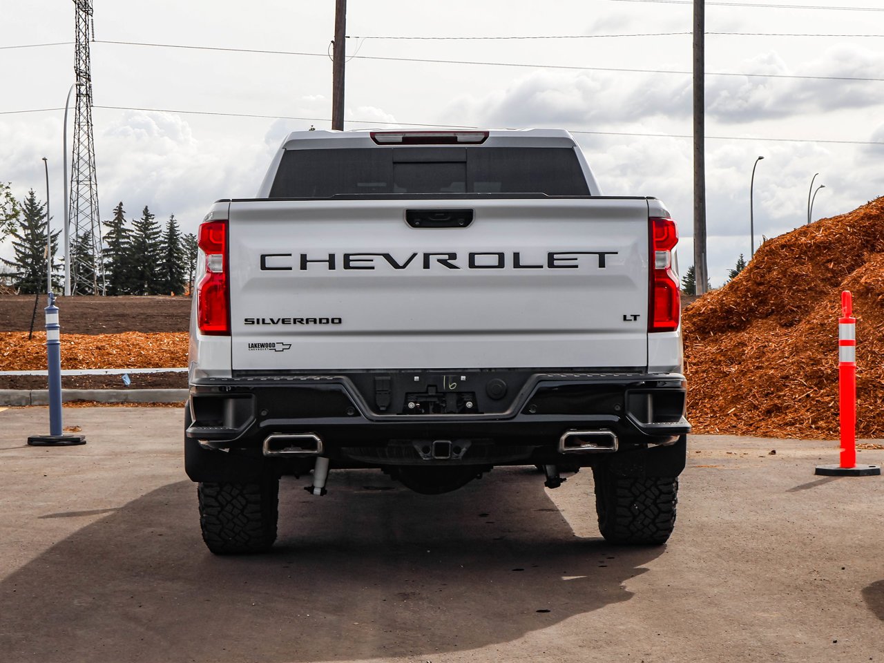 2022 Chevrolet Silverado 1500 4WD Crew Cab 147 LT Trail Boss White Sherwood Park - photo #6