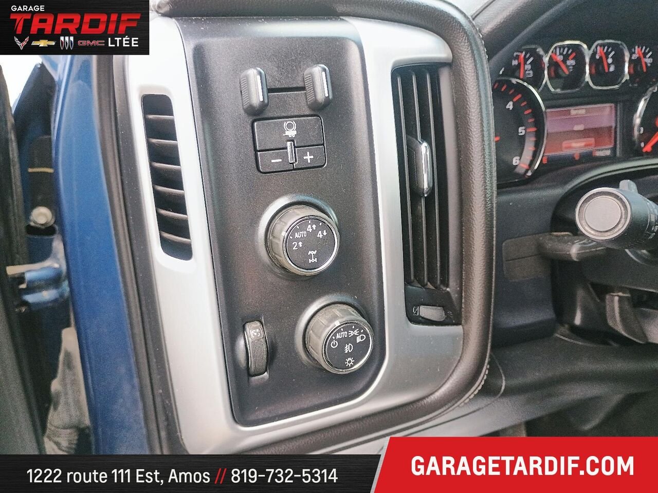 GMC SIERRA 4RM, CAISSE 46238A 2016 Bleu Amos - photo #15