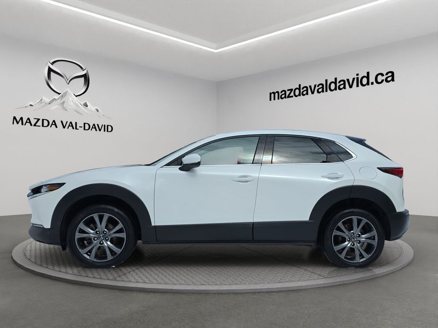 2021 Mazda CX-30 GT AWD, Sièges en cuir, Volant chauffant, Toit ouvrant White