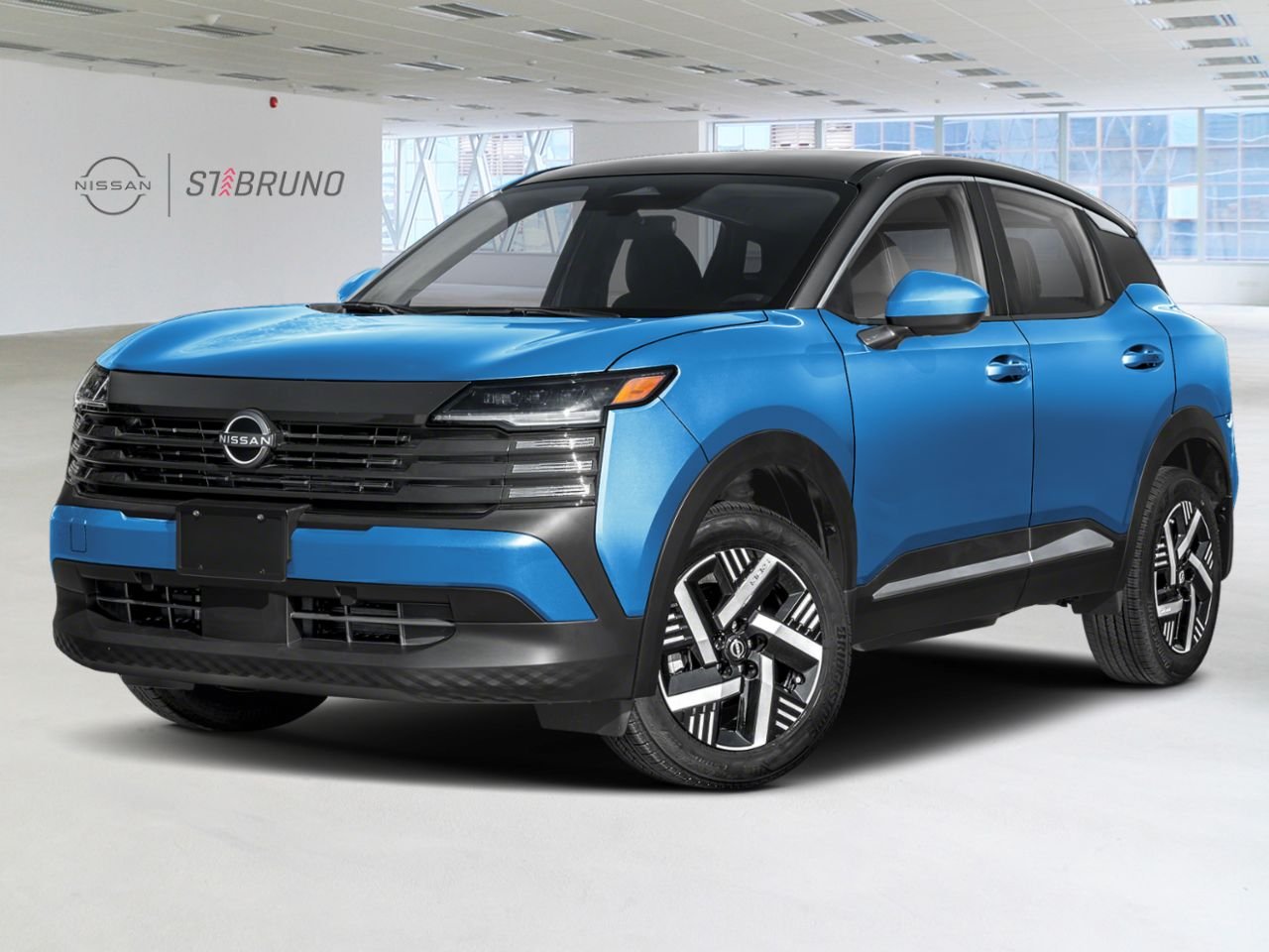2026 Nissan Kicks Artic Ice Blue Metallic/Super Black Saint-Basile-le-Grand - photo #0