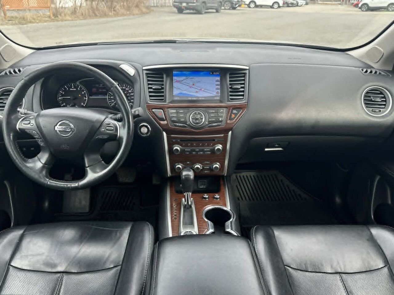 2018 Nissan Pathfinder Platine 4x4 Grey Matane - photo #10