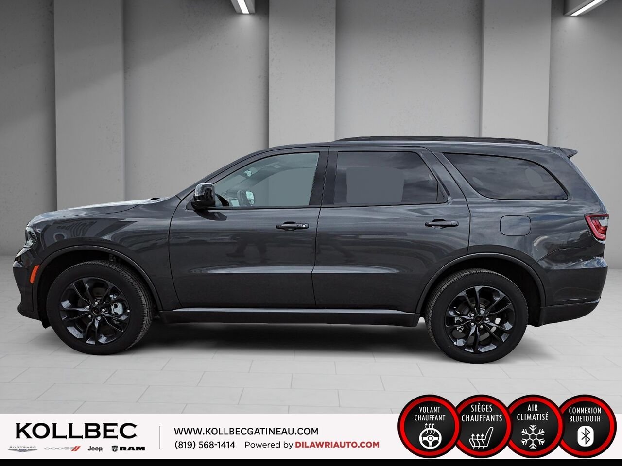 Dodge Durango 26150 | GT TI 2026 Gris vaporeux Gatineau - photo #18
