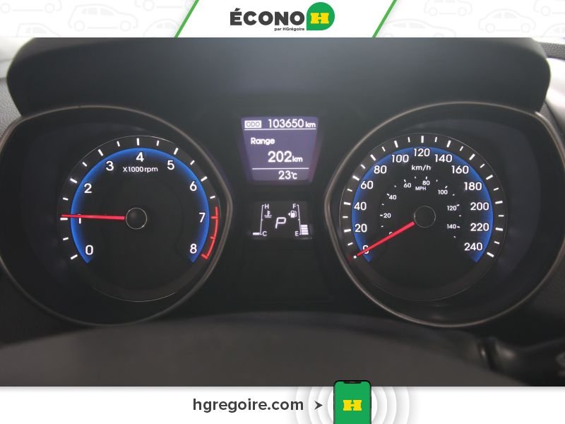 Hyundai Elantra 821163 | GL AUTO GR ÉLEC A/C BLUETOOTH 2016 Gris Laval - photo #11