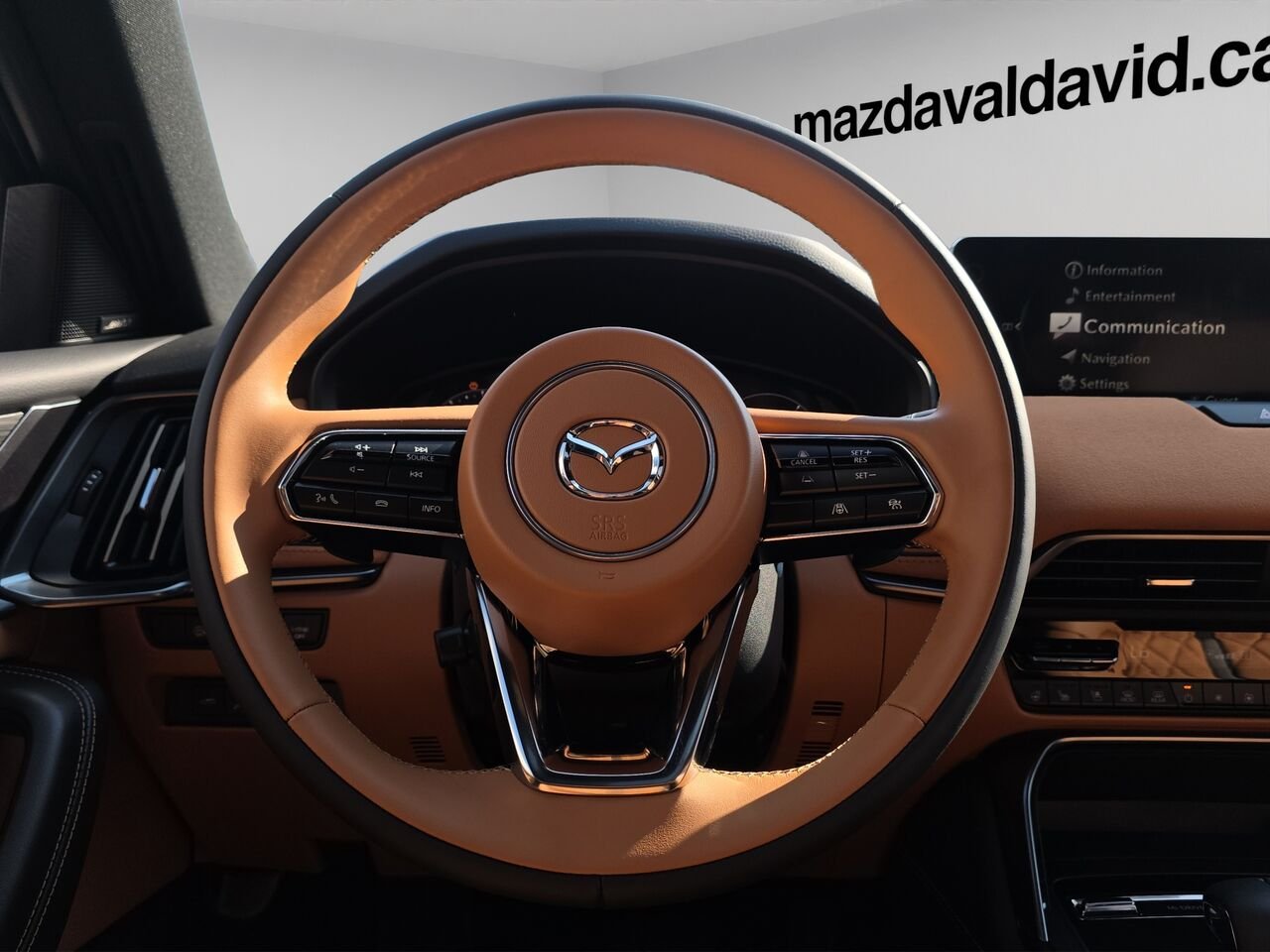 2026 Mazda CX-70 MHEV Signature TI Jet Black Mica Val-David - photo #9