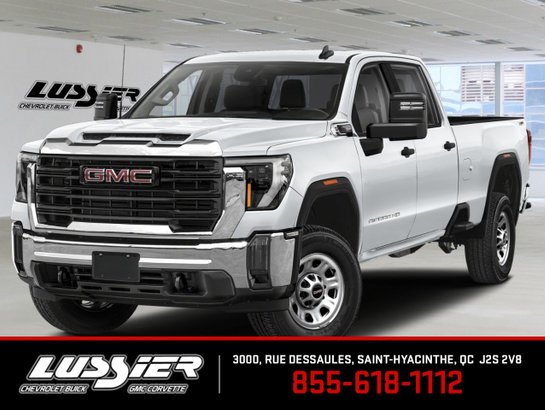 GMC Sierra 3500HD Denali cabine multiplace 4RM 172 po 2026 BLANC SOMMET