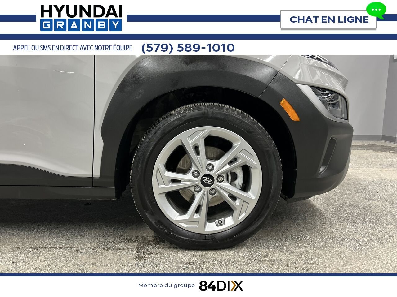 Hyundai Kona 2023 Gris Granby - photo #8