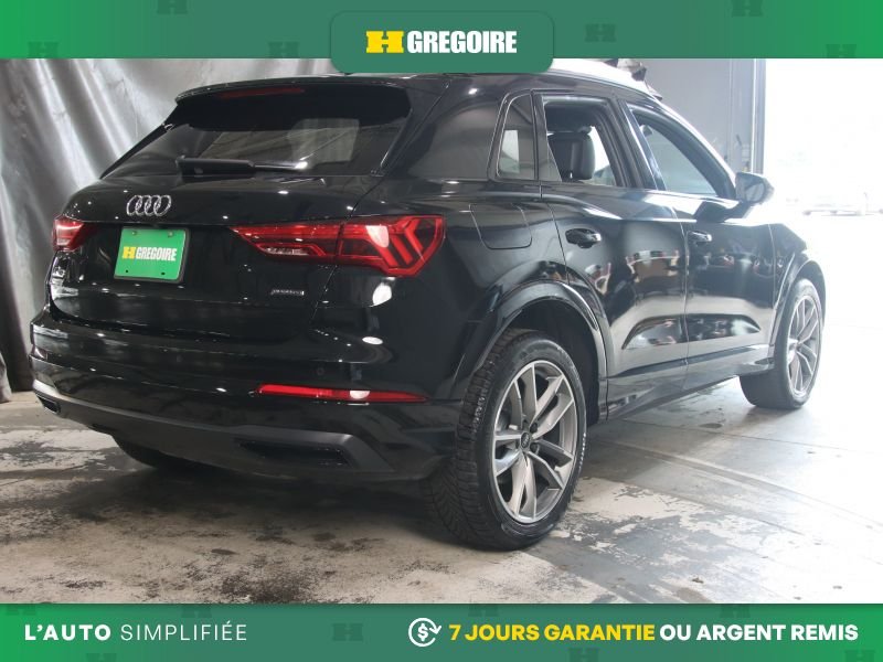 Audi Q3 821561 | Komfort AWD AUTO A/C MAGS CUIR TOIT CAM RECUL BLUE 2022 Noir Laval - photo #8