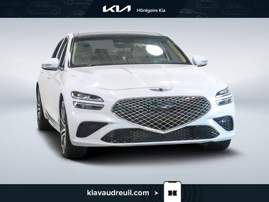 2022 Genesis G70 2022 White