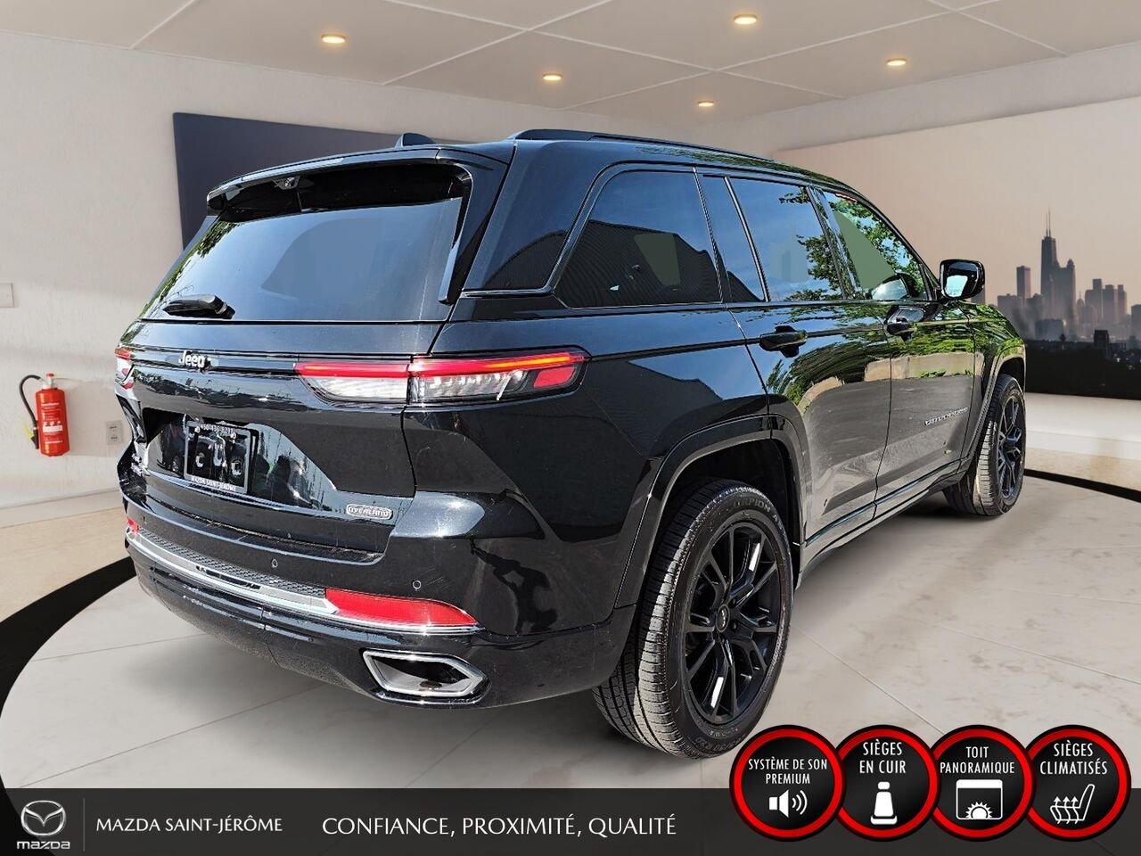 Jeep Grand Cherokee 2023 Noir Saint-Jérôme - photo #5
