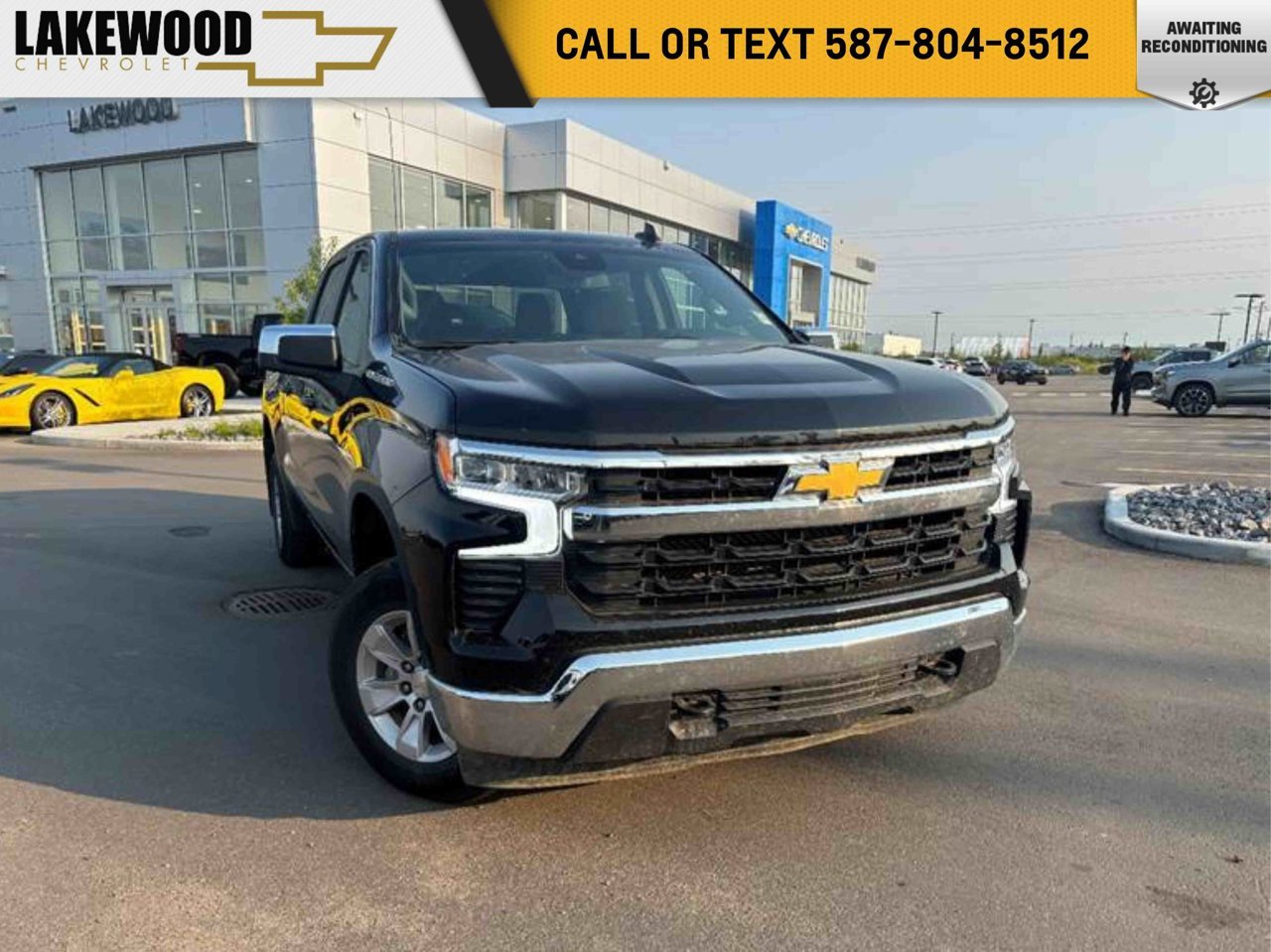 2026 Chevrolet Silverado 1500 4WD Crew Cab 147 LT Black Sherwood Park - photo #0