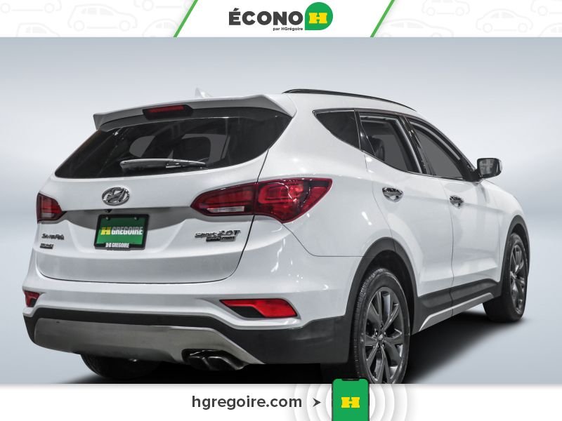Hyundai Santa Fe 725320 | Ultimate AWD AUTO AC UIR TOIT NAV MAGS CAM RECULE 2018 Blanc Laval - photo #7