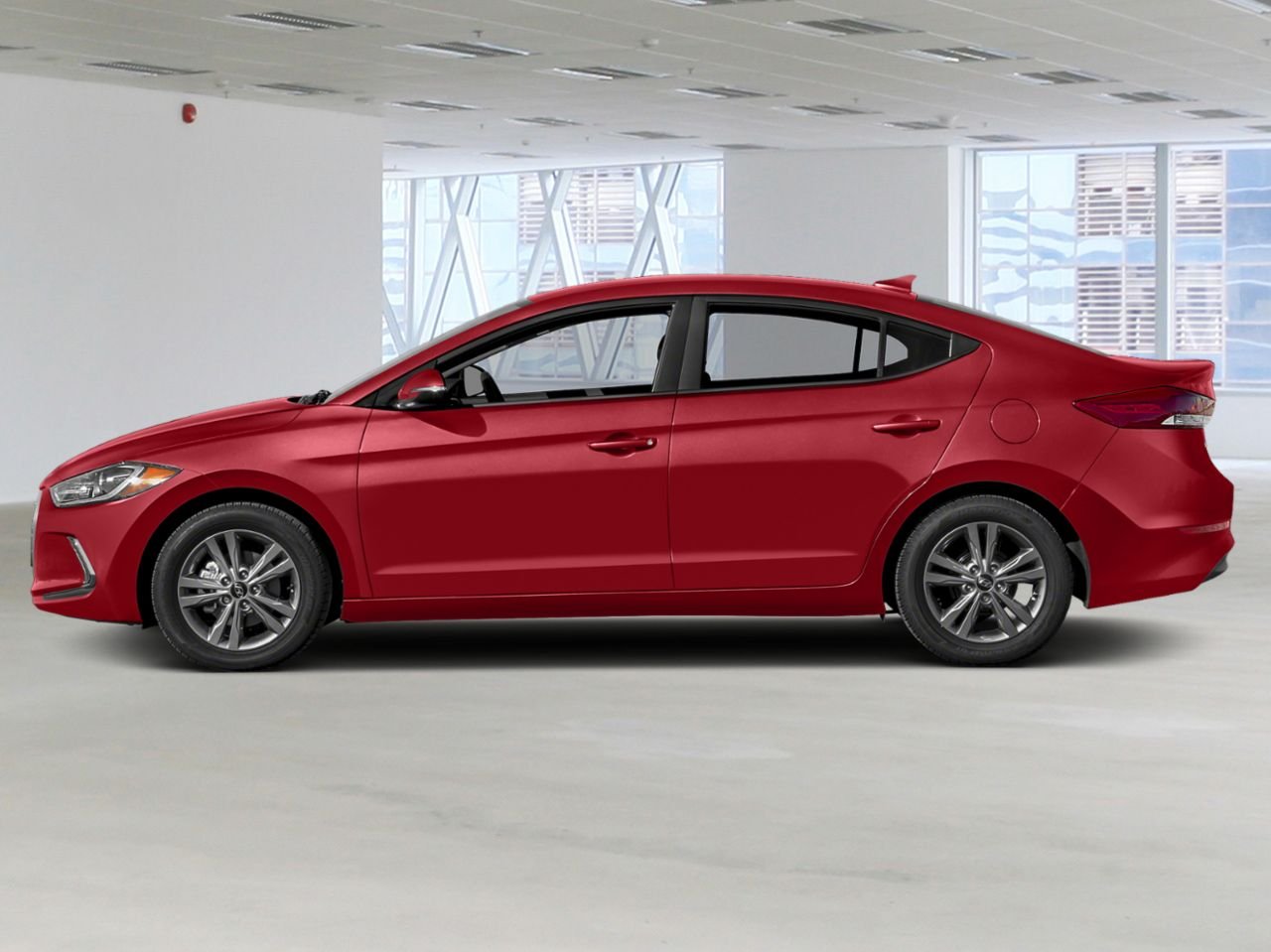Hyundai Elantra 2018 Rouge Gatineau - photo #3