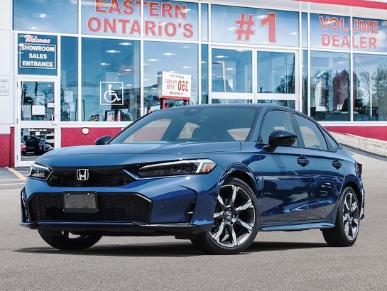 2026 Honda Civic Sedan Hybrid 2026 Blue Lagoon Pearl