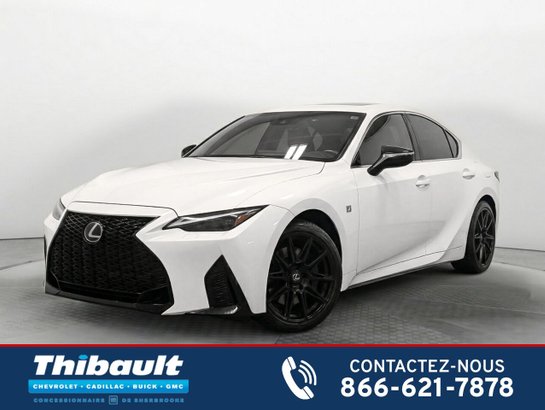 Lexus IS 350 AWD F-Sport 3 Vient avec 8 mag À voir !!! 2021 Blanc
