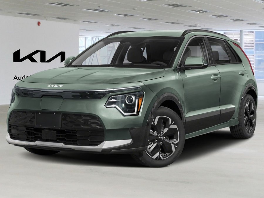 Kia Niro électrique 2026 2026 Vert paysage urbain