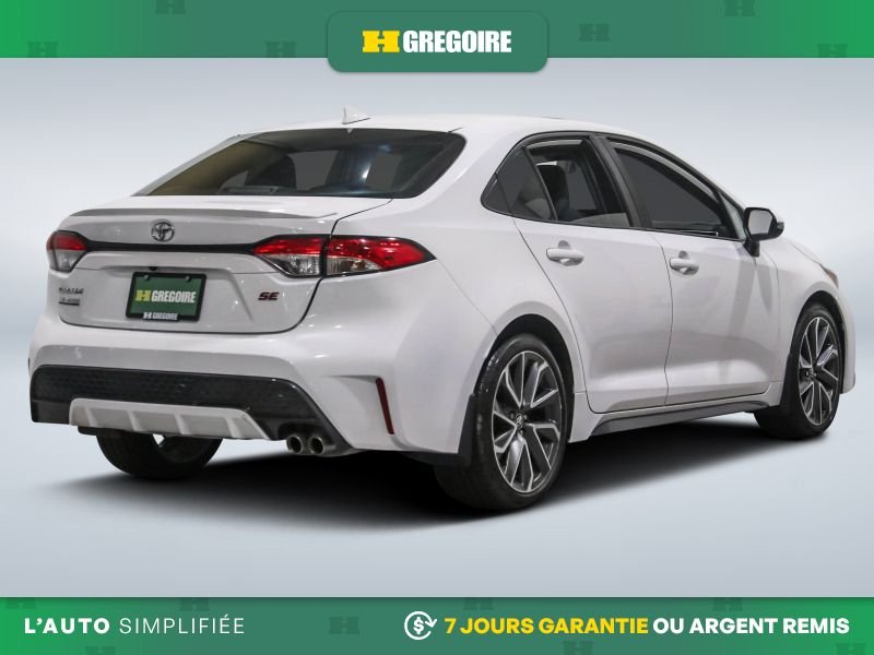 Toyota Corolla 821110 | SE MANUEL AC MAGS GR ELECT CAM RECUL BLEUTOOTH 2021 Blanc Laval - photo #8