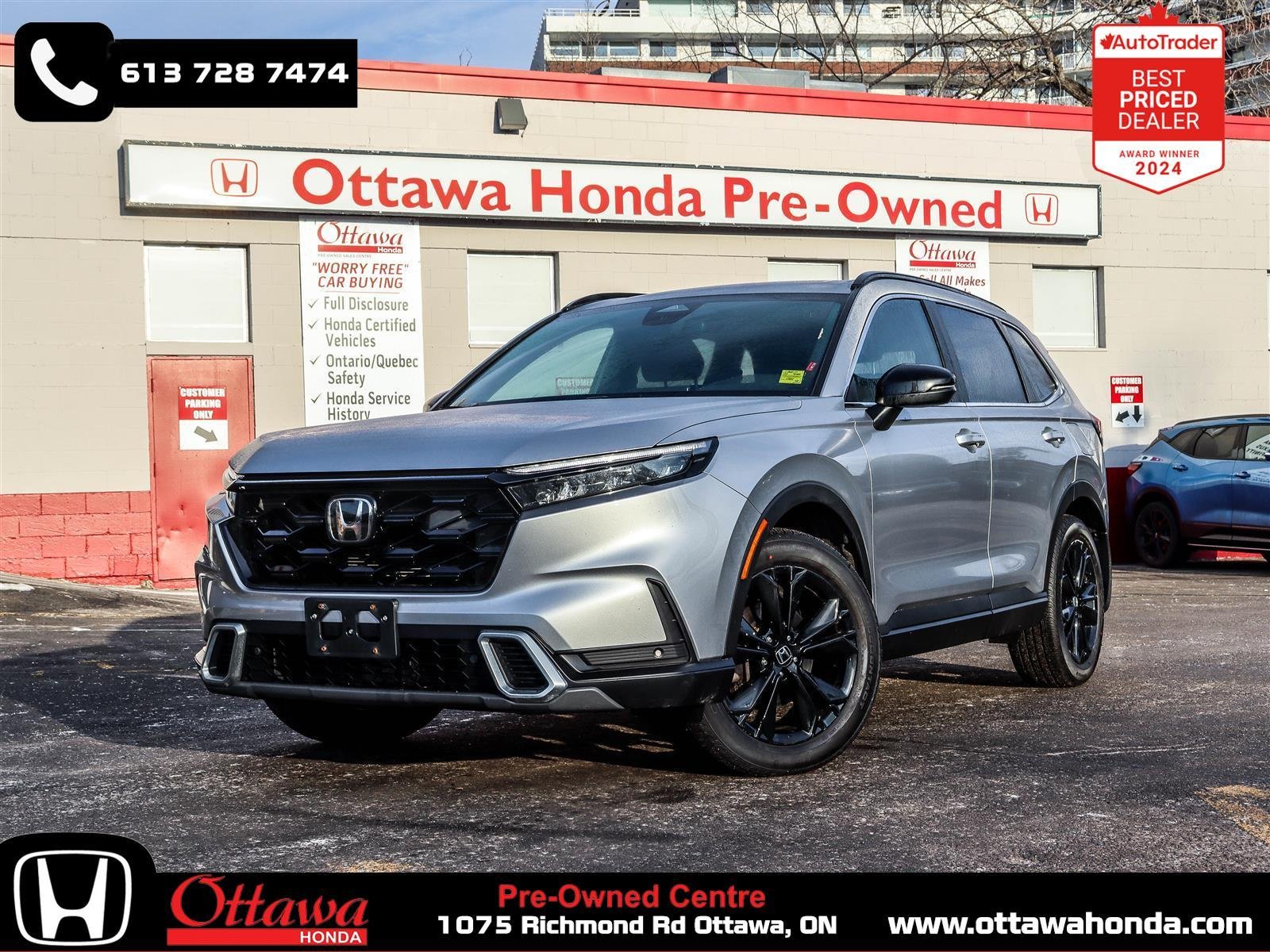 Honda CR-V hybride Touring 2023 Silver Ottawa & Gatineau - photo #0