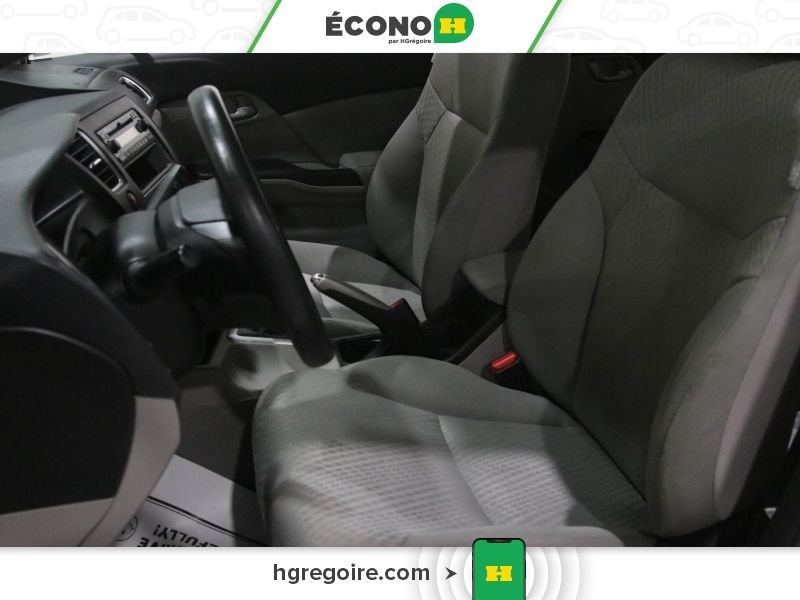 2014 Honda Civic White Blainville - photo #10