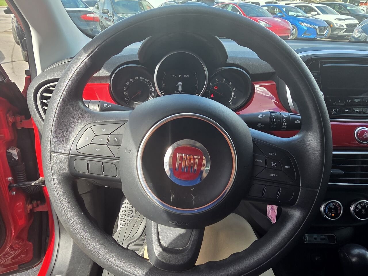 2016 fiat 500x Red  - photo #11