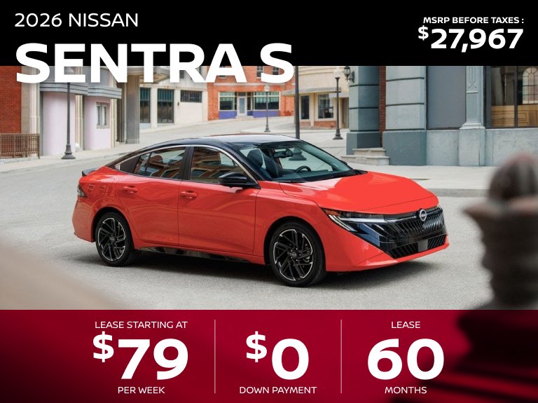 Nissan st eustache Accueil mai Sentra S